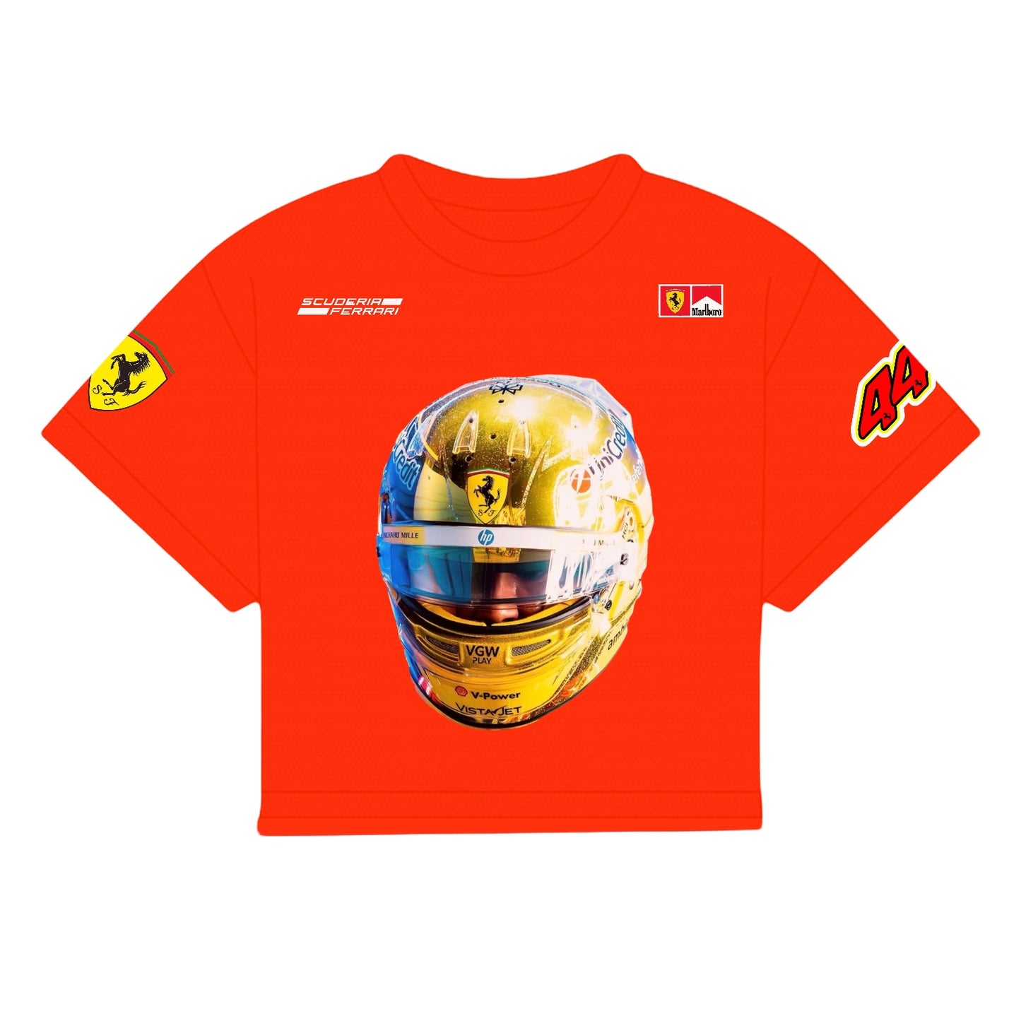 GOLDEN HAMILTON HEAD SHIRT | RED